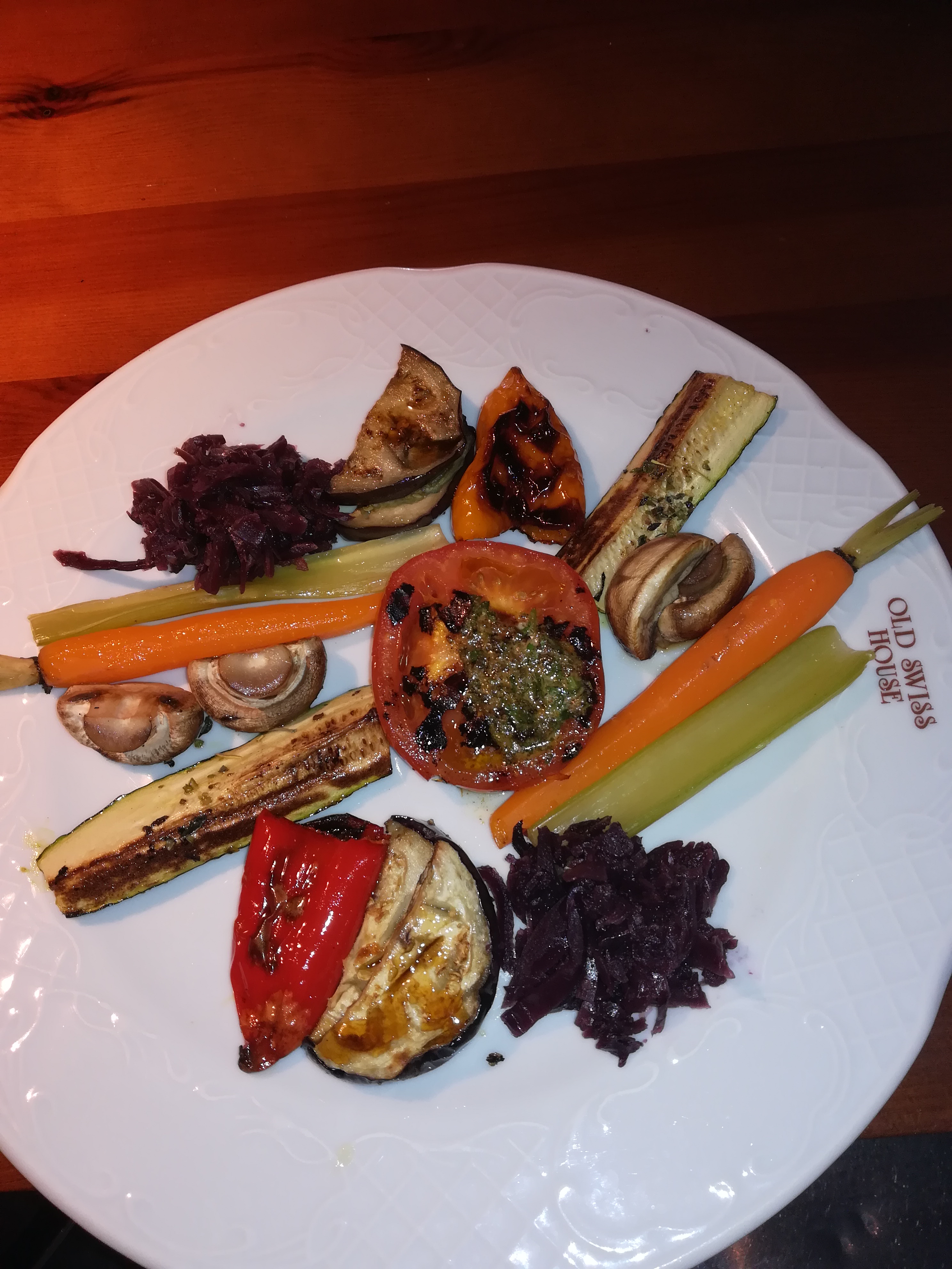 Plato Vegetariano con rösti